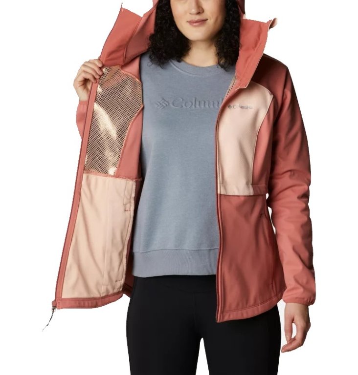 Куртка Columbia Canyon Meadows™ Softshell Jacket W - рожевий