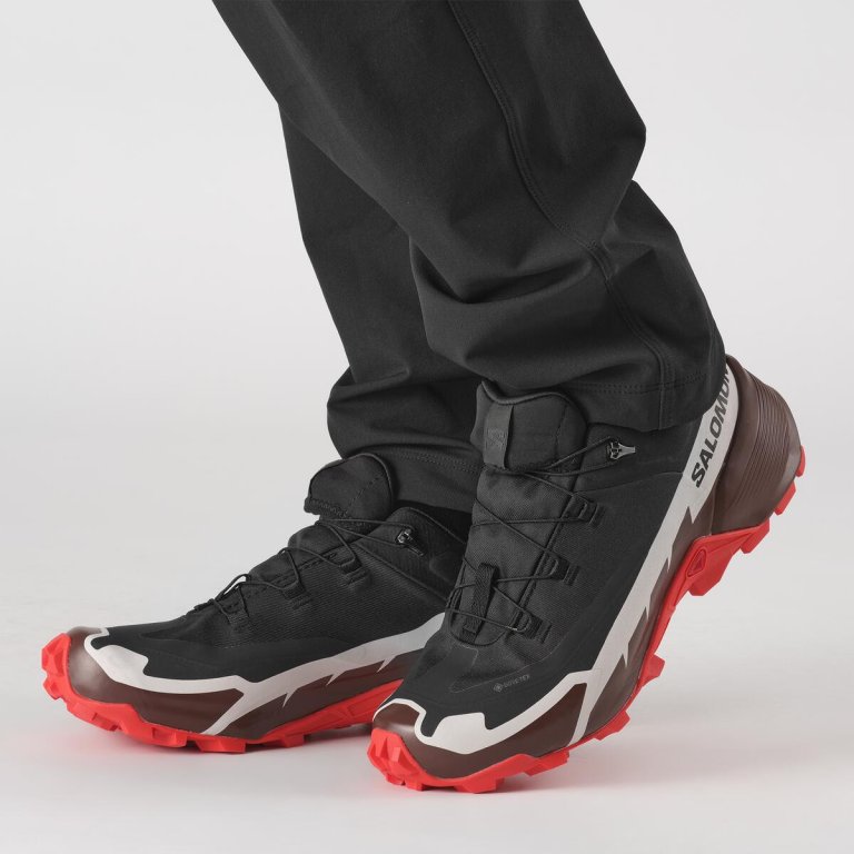 Взуття Salomon Cross Hike GTX 2 M - чорний/червоний