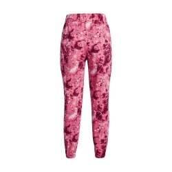 Штани спортивні жіночі Under Armour Rival Terry Print Jogger W - рожеві