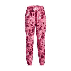 Штани спортивні жіночі Under Armour Rival Terry Print Jogger W - рожеві
