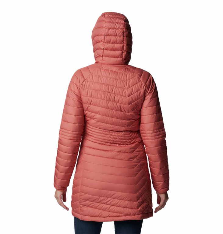 Куртка Columbia Powder Lite™ Mid Jacket W - темна пудра