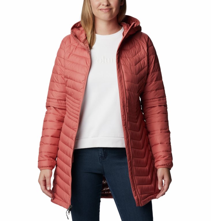 Куртка Columbia Powder Lite™ Mid Jacket W - темна пудра