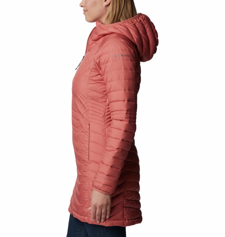 Куртка Columbia Powder Lite™ Mid Jacket W - темна пудра