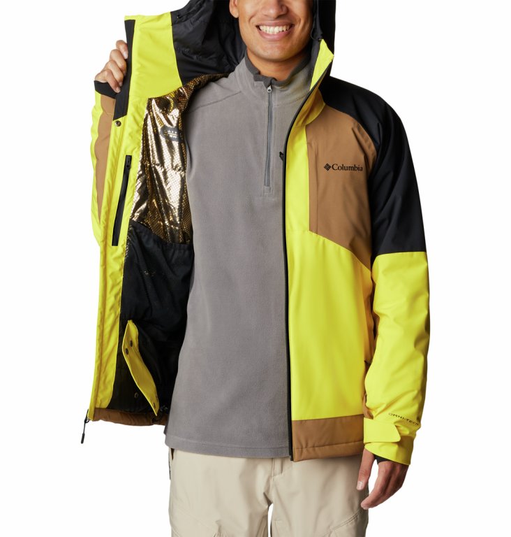 Куртка Columbia Centerport™ II Jacket M - жовтий/коричневий/чорний