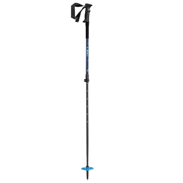 Skialpové hole Leki Guide Lite J - černá/modrá