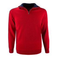 Светр Kama Merino M - червоний