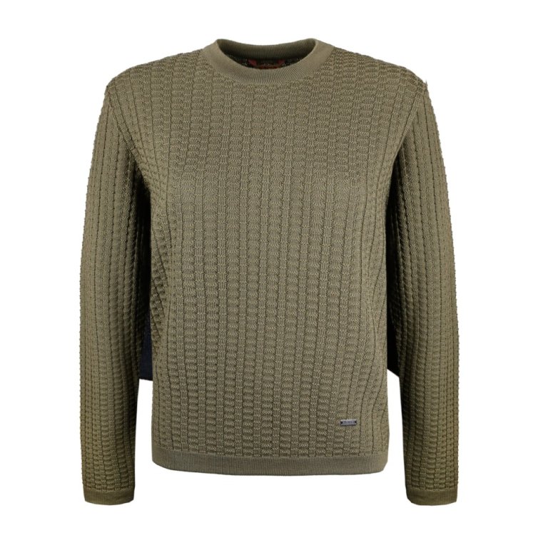 Светр Kama Merino W - зелений