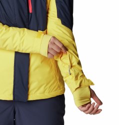 Куртка Columbia Rosie Run™ Insulated Jacket W - жовтий/рожевий/блакитний