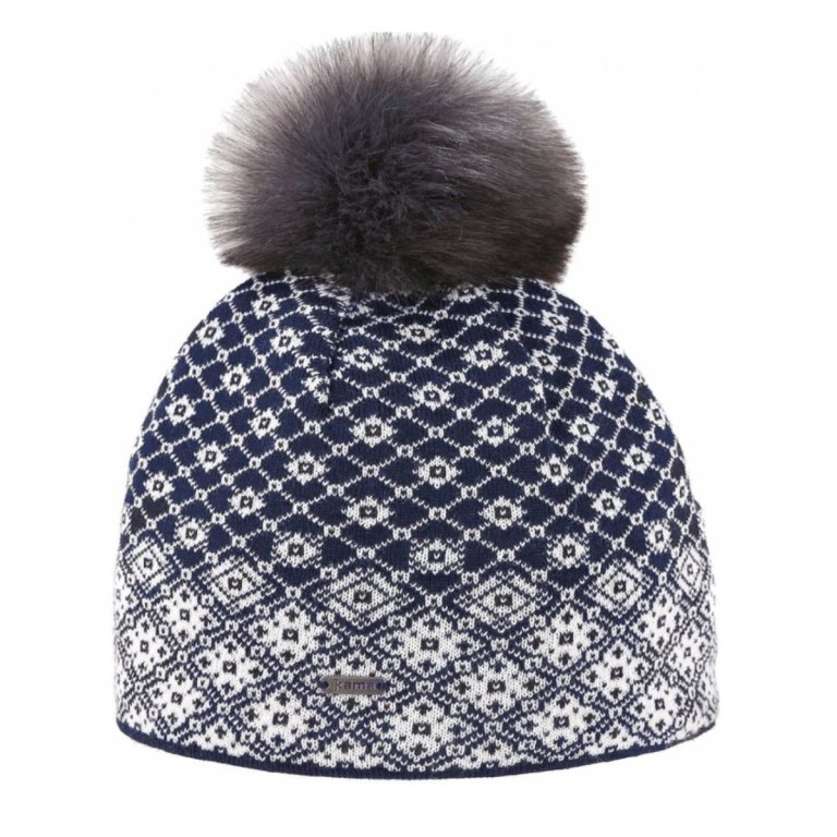 Шапка Kama Merino A158 W - синя