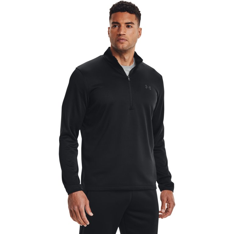 Світшот Under Armour Armour Fleece 1/2 ZIP M - чорний