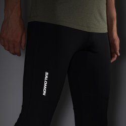 Легінси Salomon Cross Run Tight Leggings M - чорний