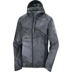 Куртка Salomon Bonatti Cross FZ Hoodie W - чорний/сірий