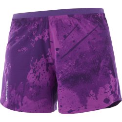 Шорти Salomon Cross 5" Short W - фіолетовий