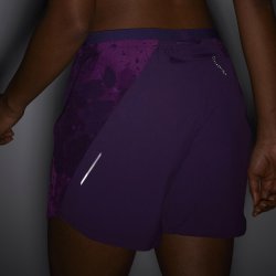 Шорти Salomon Cross 5" Short W - фіолетовий