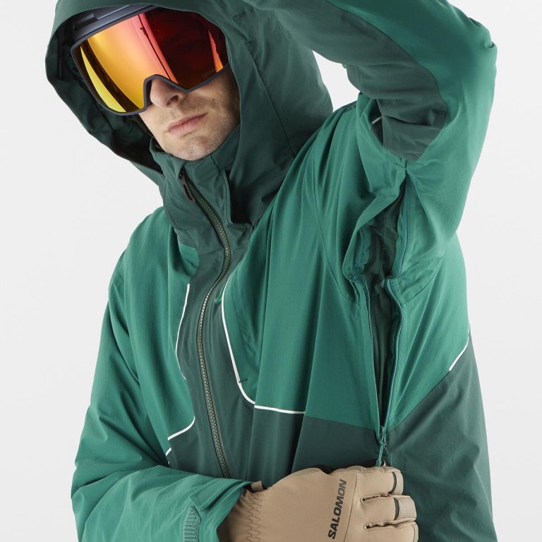 Куртка Salomon Brilliant Jacket M - зелена
