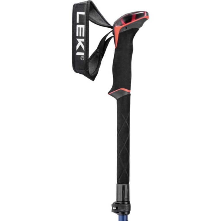 Палиці Leki Sherpa FX Carbon 110 - 130 см - синьо/червоні