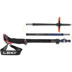 Палиці Leki Sherpa FX Carbon 110 - 130 см - синьо/червоні