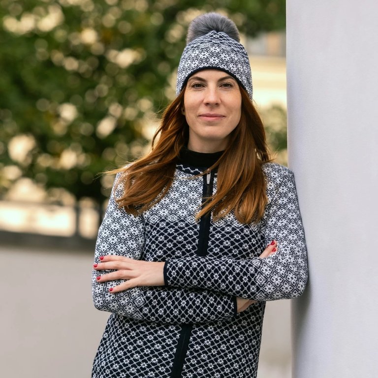 Шапка Kama Merino A158 W - синя