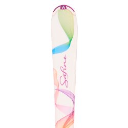 Lyže TecnoPro Safine Candy + TL90 CP W - bílá