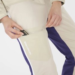 Штани Salomon MTN GTX® Softshell Pant W - білий/синій