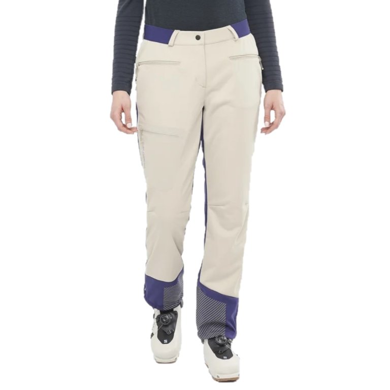 Штани Salomon MTN GTX® Softshell Pant W - білий/синій