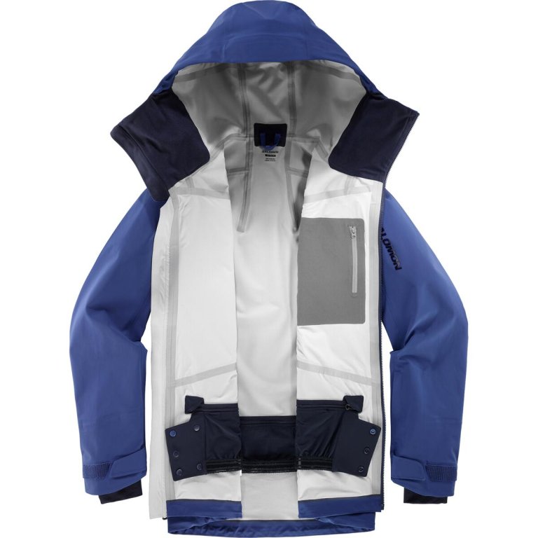 Куртка Salomon Force 3L JKT M - синя