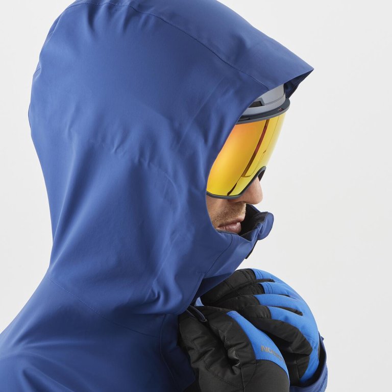 Куртка Salomon Force 3L JKT M - синя