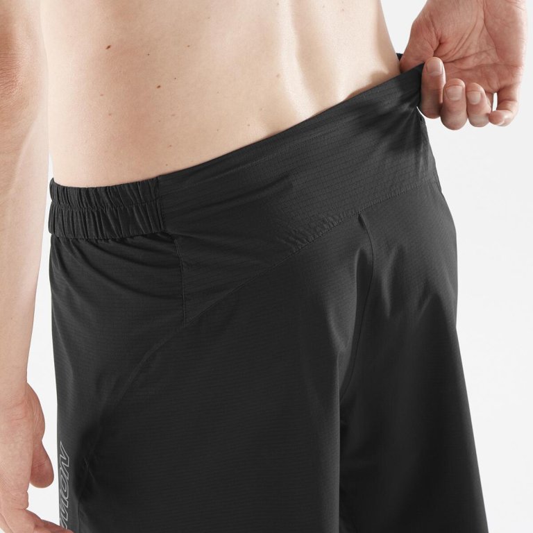 Шорти Salomon Bonatti Trail Shorts - чорні