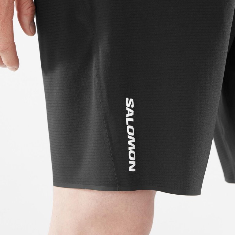 Шорти Salomon Bonatti Trail Shorts - чорні