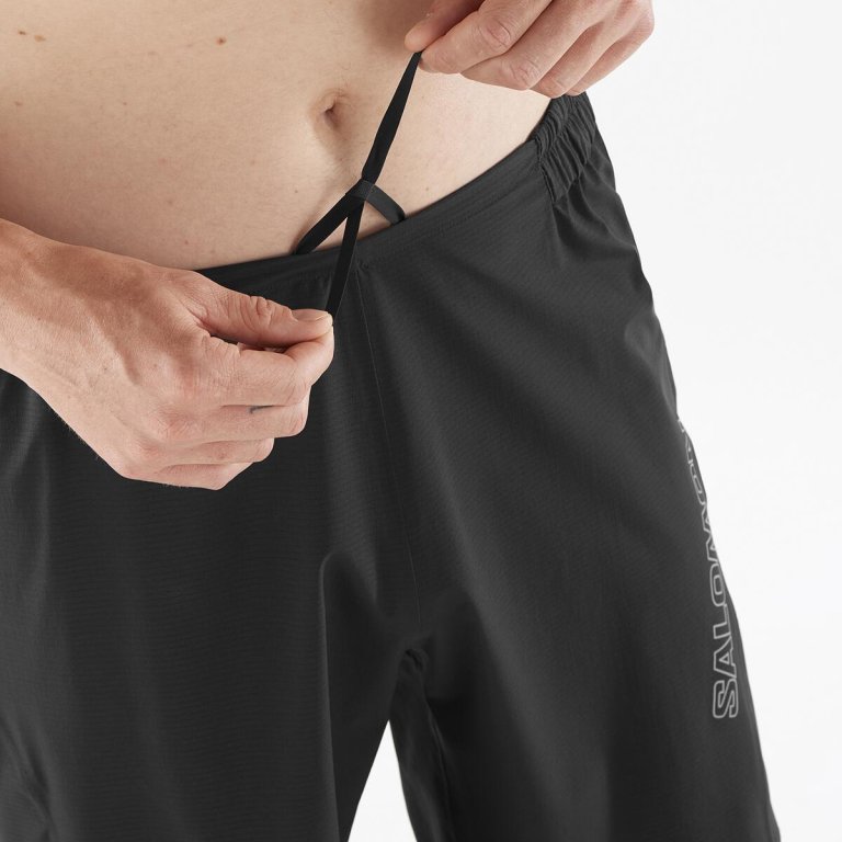 Шорти Salomon Bonatti Trail Shorts - чорні