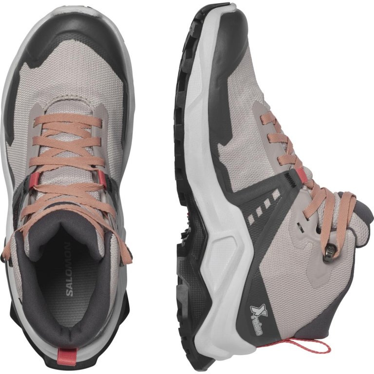 Взуття Salomon X Raise Mid GTX Jr - сірий