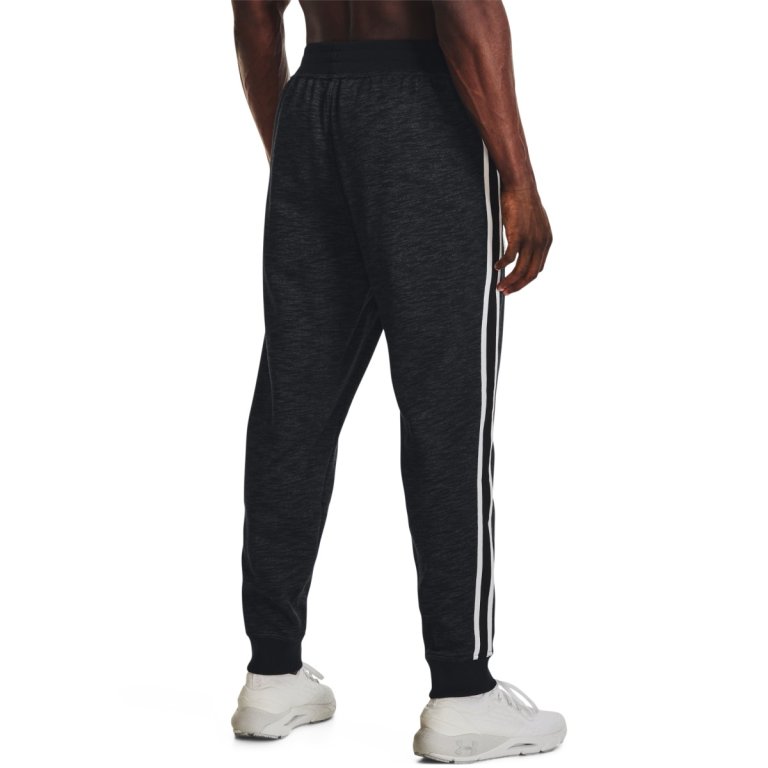 Штани спортивні чоловічі Under Armour UA Essential Heritge Flc Jgr M - чорні