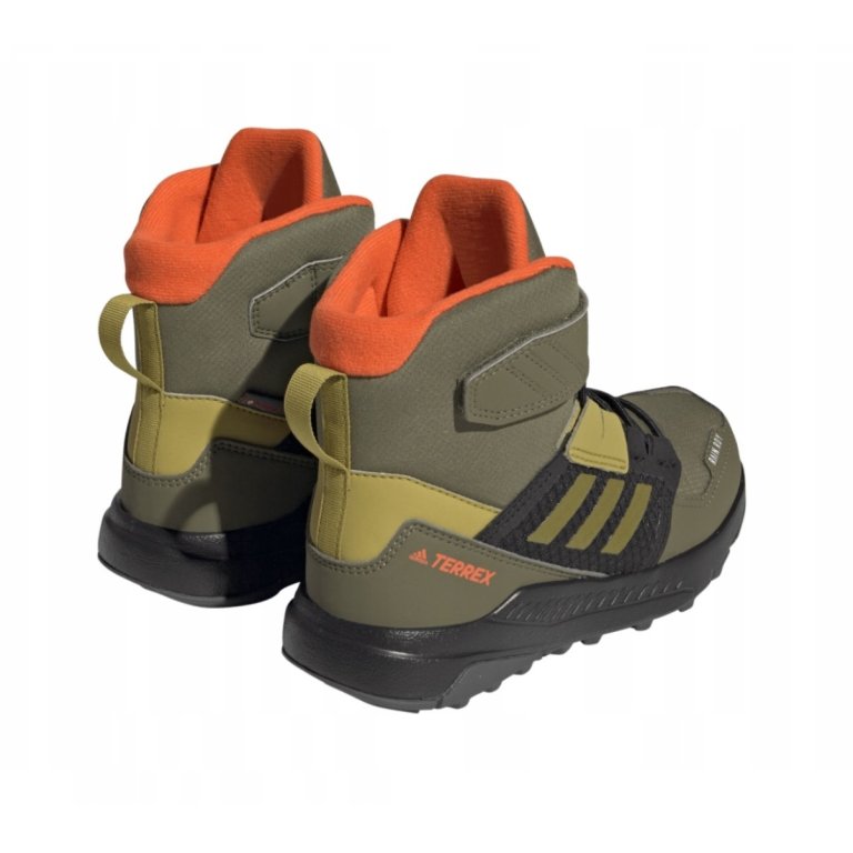 Взуття дитяче Adidas Terrex Trailmaker High Cold.Rdy J - зелені