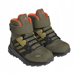 Взуття дитяче Adidas Terrex Trailmaker High Cold.Rdy J - зелені