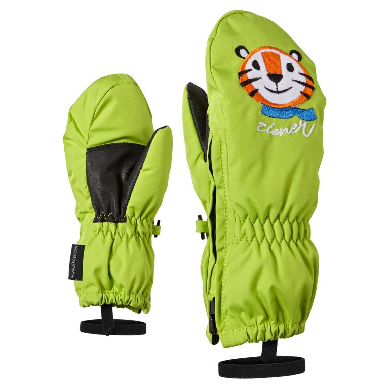 Palčáky Ski Ziener Le Zoo Minis J - zelená