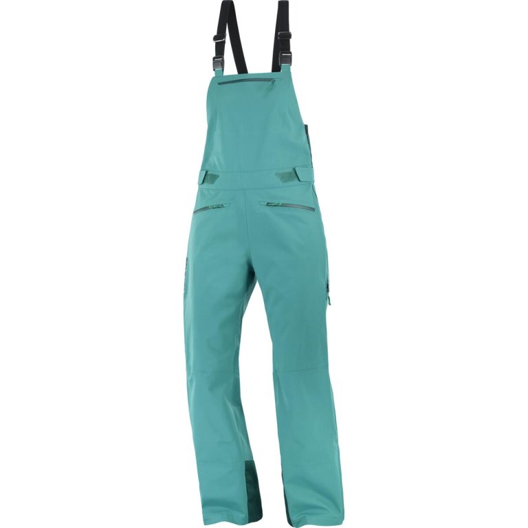 Штани Salomon Stance 3L Shell Pant W - зелені
