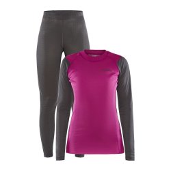 Набір Craft Core Warm Baselayer W - рожевий