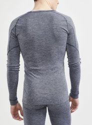 Футболка Craft Core Wool Merino LS M - сіра