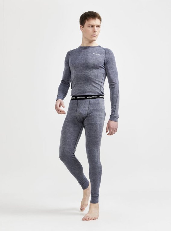 Футболка Craft Core Wool Merino LS M - сіра