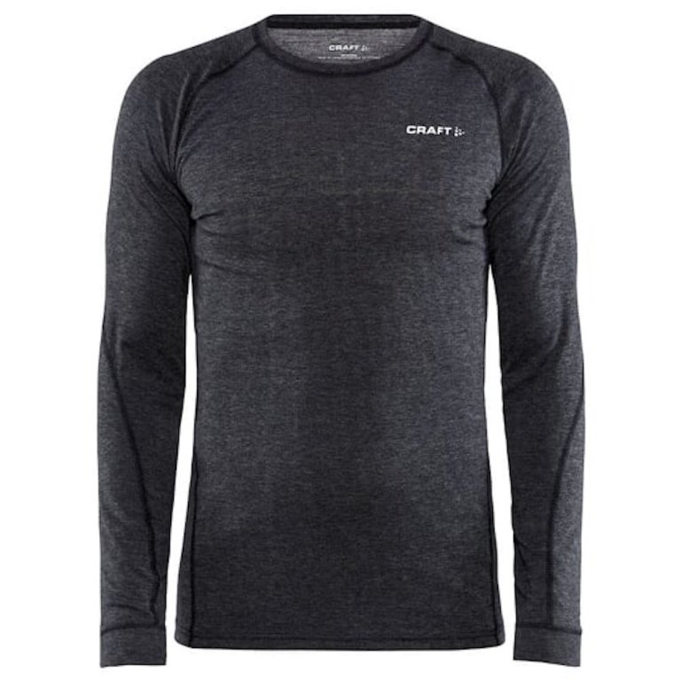 Футболка Craft Core Wool Merino LS M - чорна