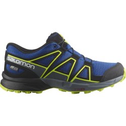 Взуття Salomon Speedcross Cswp J - синій/зелений