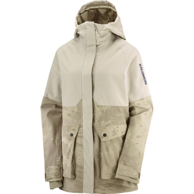 Куртка Salomon Snow Rebel Jacket W - коричнева