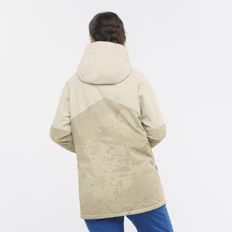 Куртка Salomon Snow Rebel Jacket W - коричнева