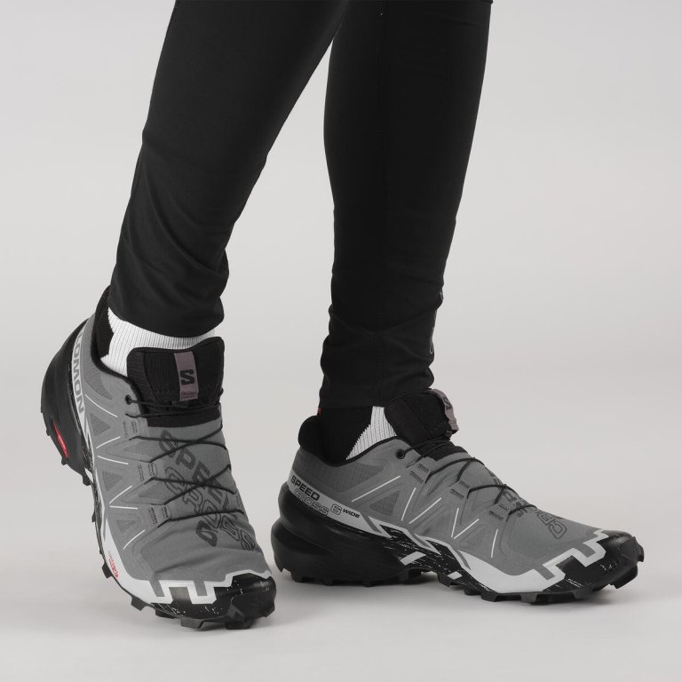 Взуття Salomon Speedcross 6 Wide M - сірий