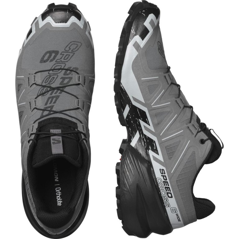 Взуття Salomon Speedcross 6 Wide M - сірий