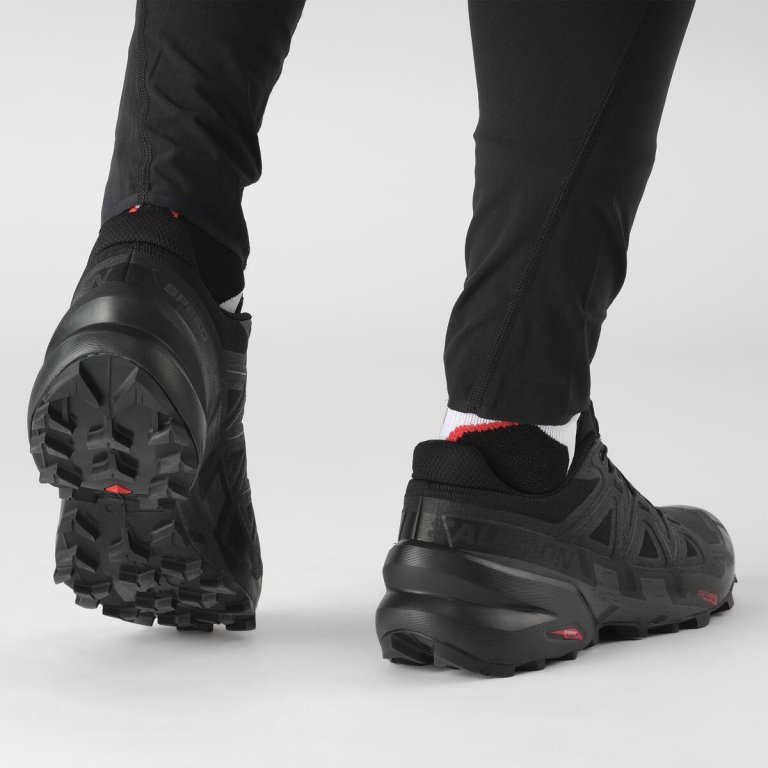 Взуття Salomon Speedcross 6 Wide M - чорний