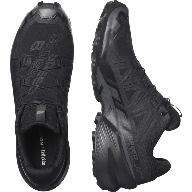 Взуття Salomon Speedcross 6 Wide M - чорний