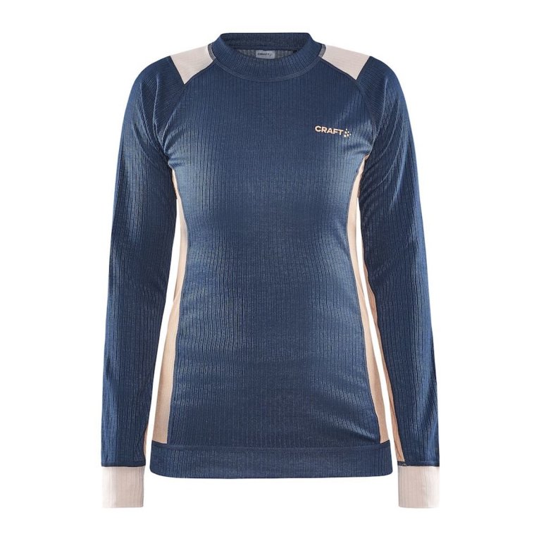 Set Craft Core Dry Baselayer W - modrá/růžová