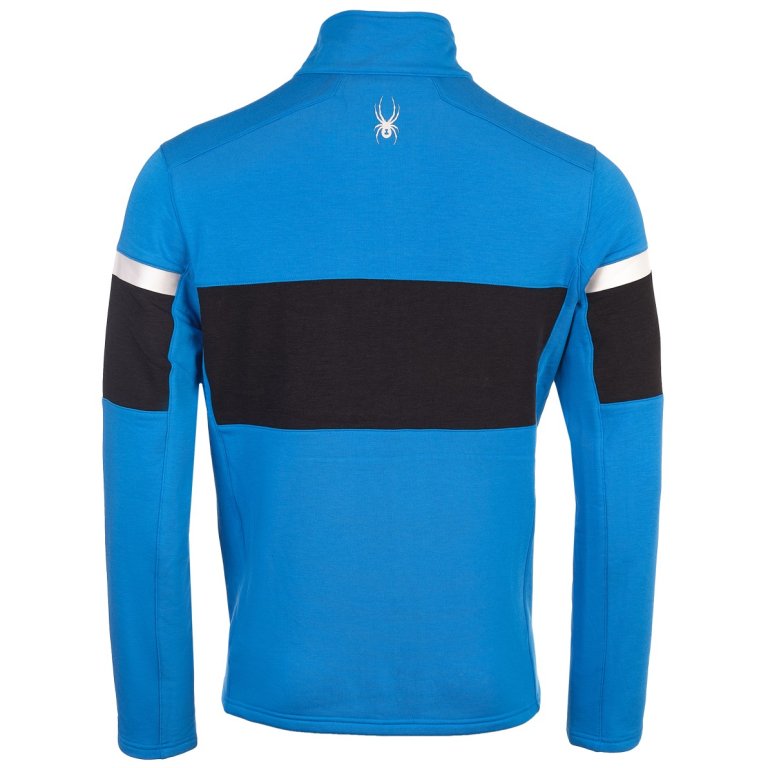 Mikina Spyder Speed Full Zip M - modrá