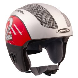 Helma Alpina Carat Jr - šedá/červená